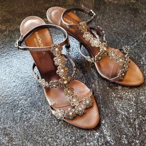 RAMON TENZA strappy ankle sandals